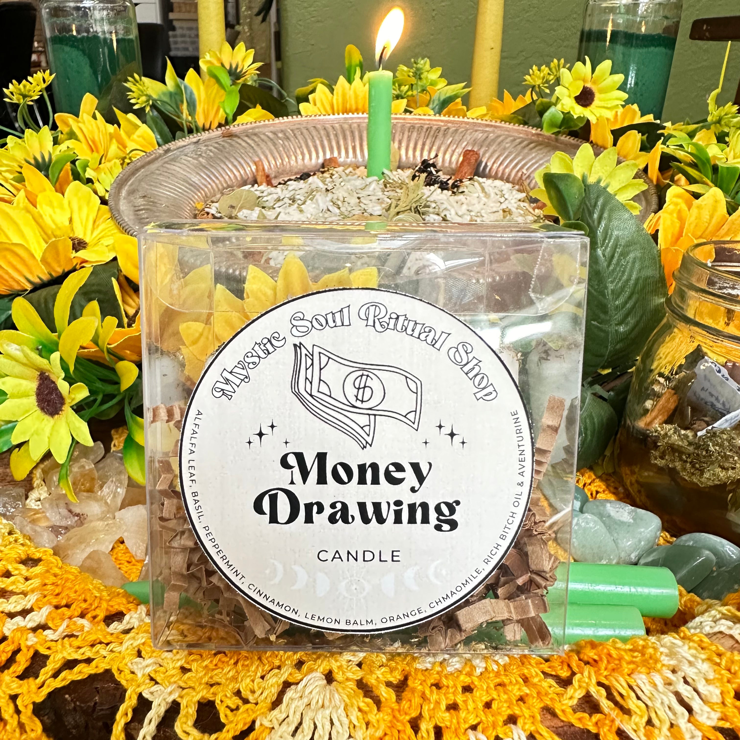 Money Drawing Candles