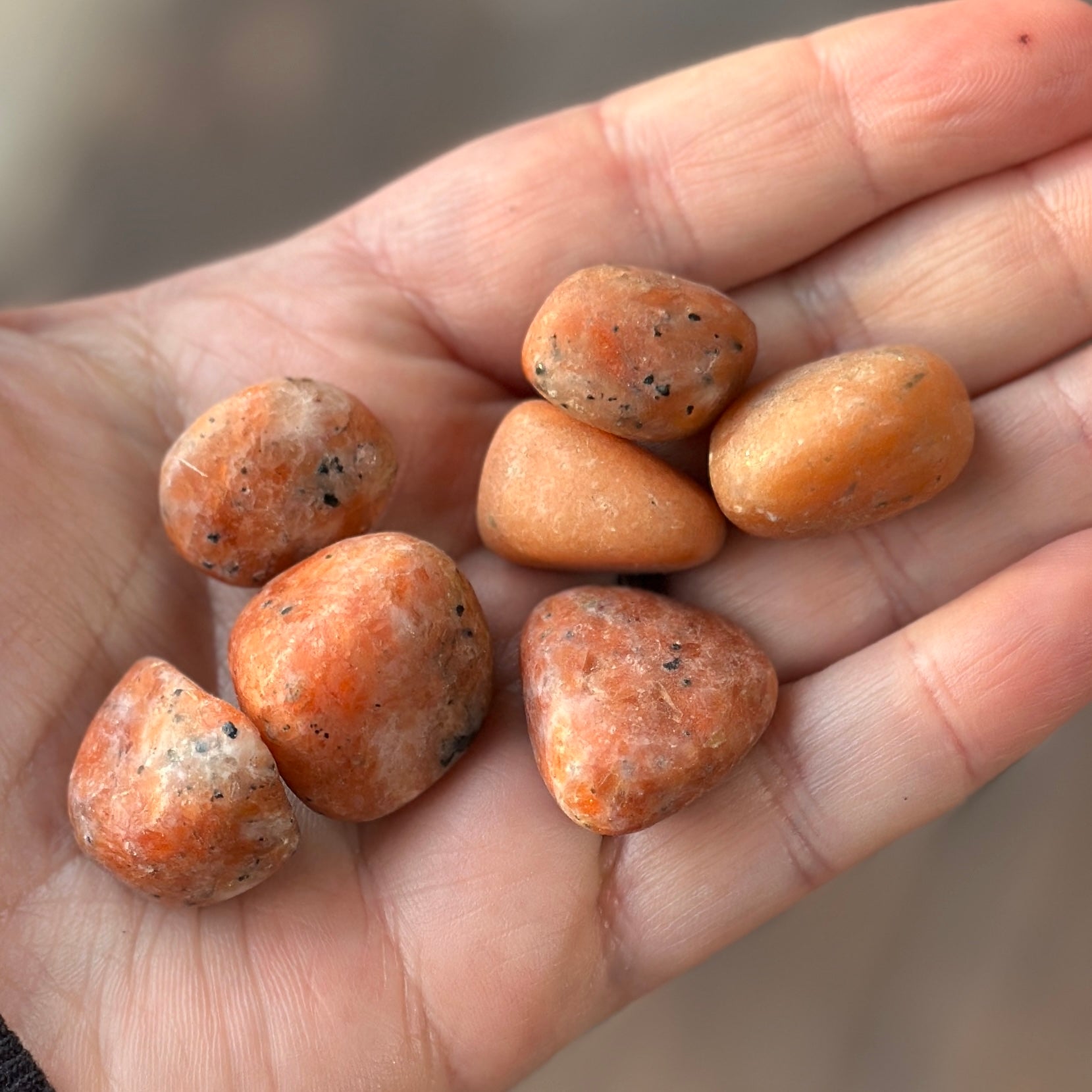 Orchid Calcite Tumbled Stone